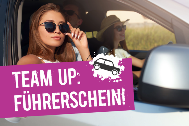 Gemeinsam zum Führerschein anmelden und sparen!